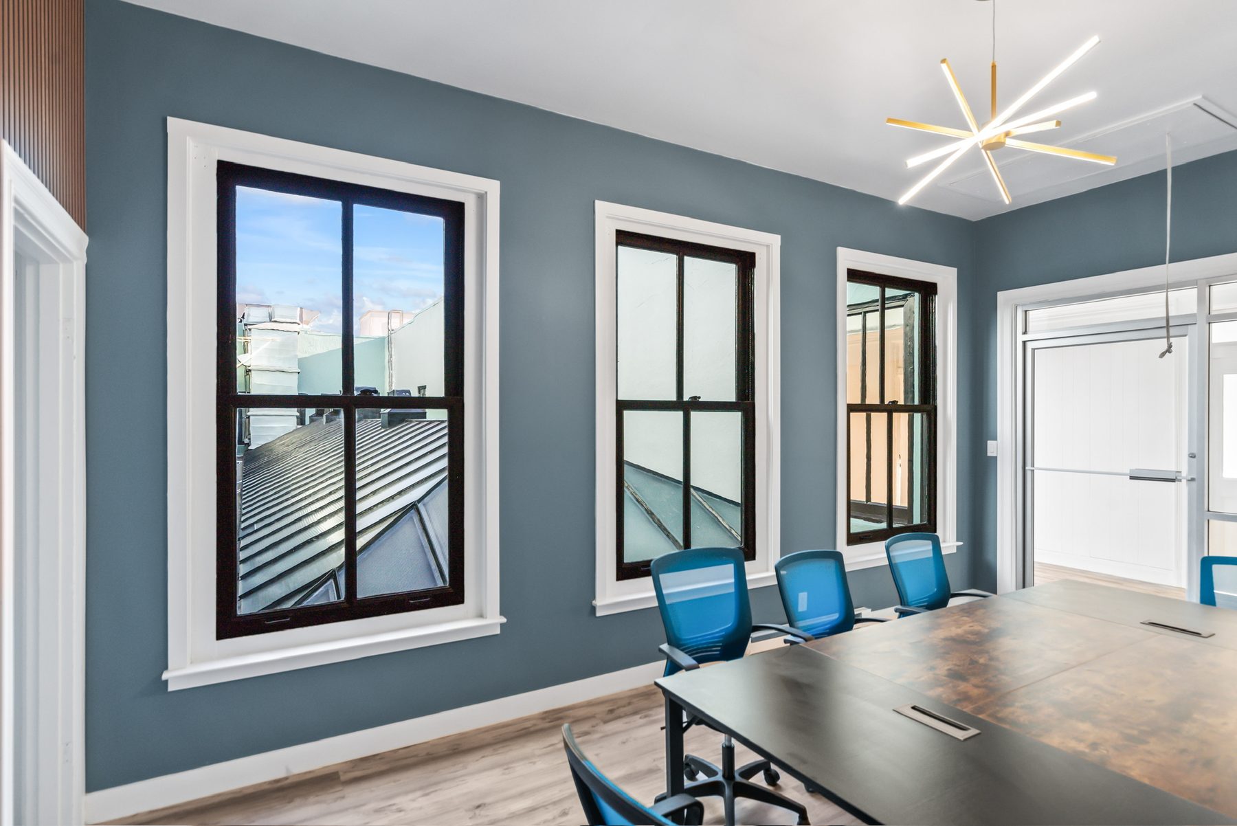Conference room with natural light